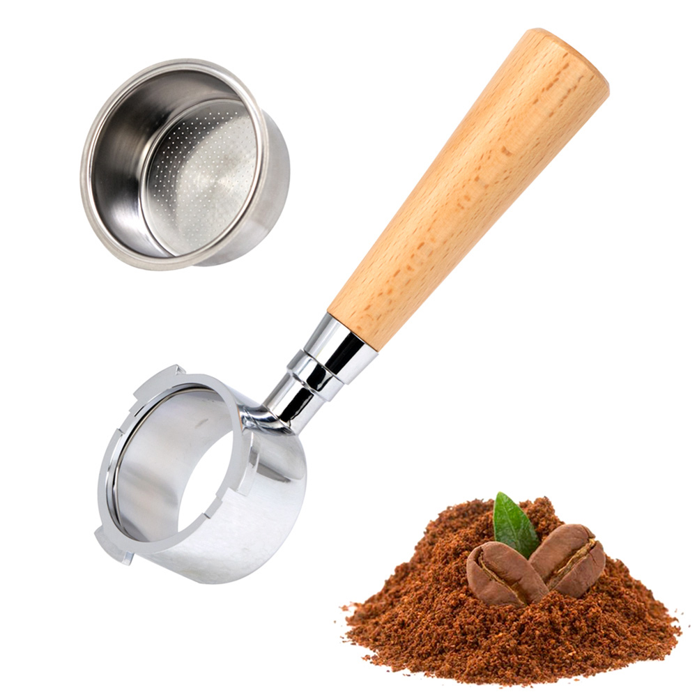 Coffee naked portafilter wooden 51mm-KR010246