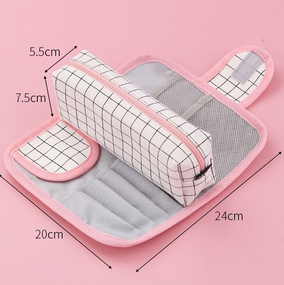 حقيبة لحفظ ادوات المدرسة و الالوان C-151 PINK-KR011381
