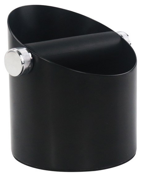 وعاء التخلص من بقايا الاسبريسو ستانلس ستيل اسود -KR011490