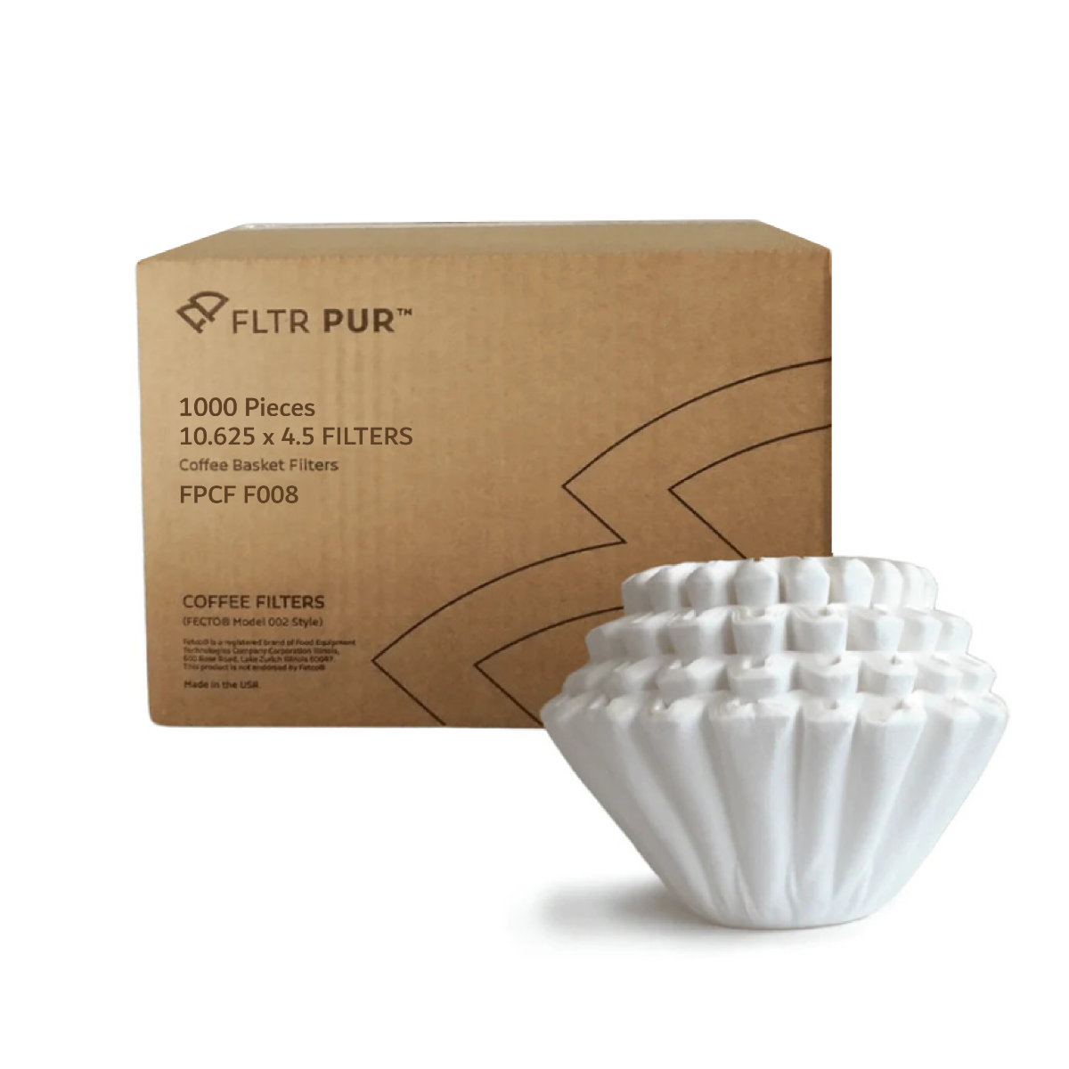  فلاتر قهوة for Fetco 10.625*4.5 FPCFF00-1000