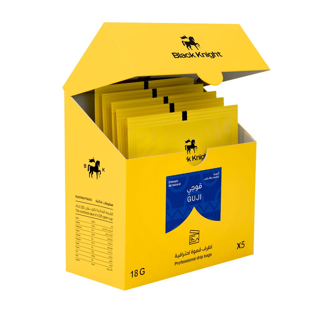 COFFEE BEAN BLACK KNIGHT BOX GUJI 15gX5