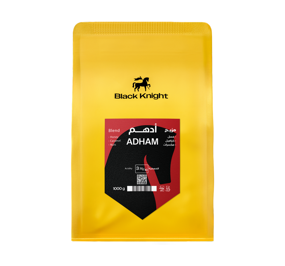COFFEE BEAN BLACK KNIGHT ADHAM BLEND 1KG
