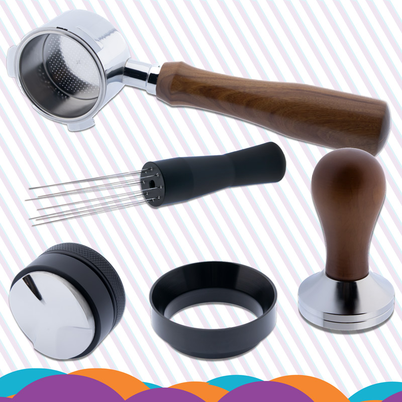 مجموعة تحضير الاسبريسو الاحترافية لمكائن بريفيل وسيج مقاس 54 مم-KR012002