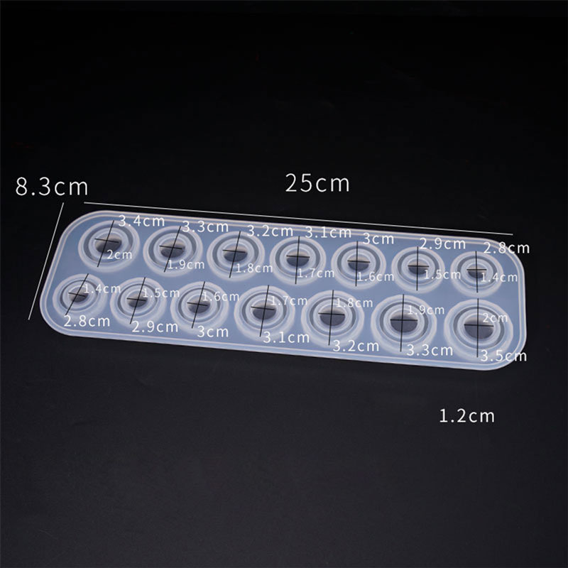 قالب اشكال حلقات من السيليكون لاعمال الرزن F-569-AR010185