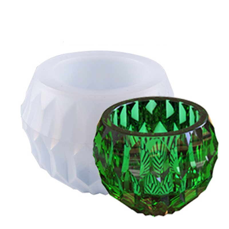 قالب سيليكون لصنع قاعدة شموع من الريزن F-577-AR010193