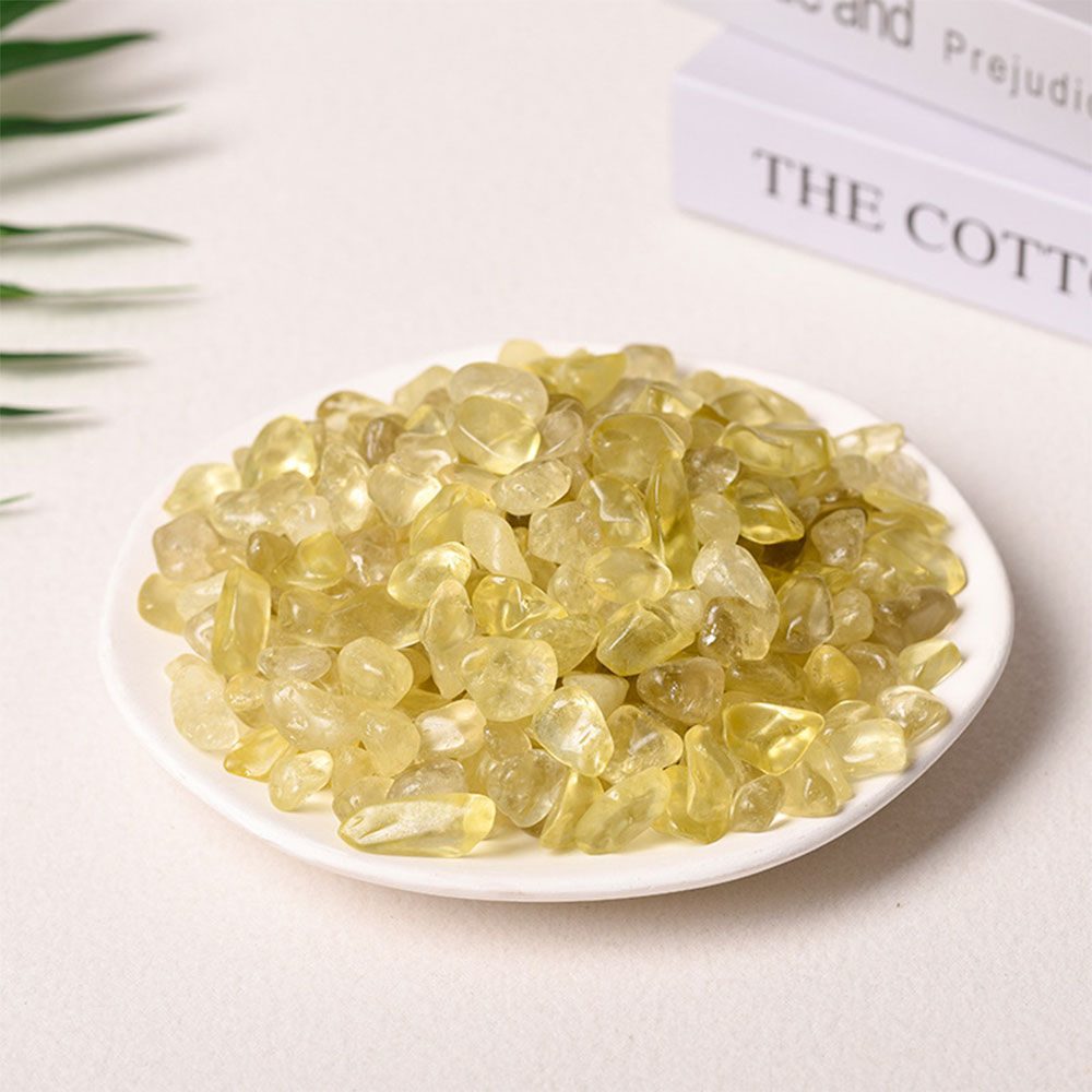 احجار سترين طبيعية مصقولة 100 جرام  مقاس 9-12 مم-AR010347