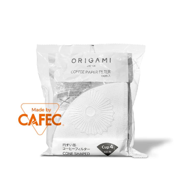 Cafec Origami Paper filter 100pcs -02 4cups