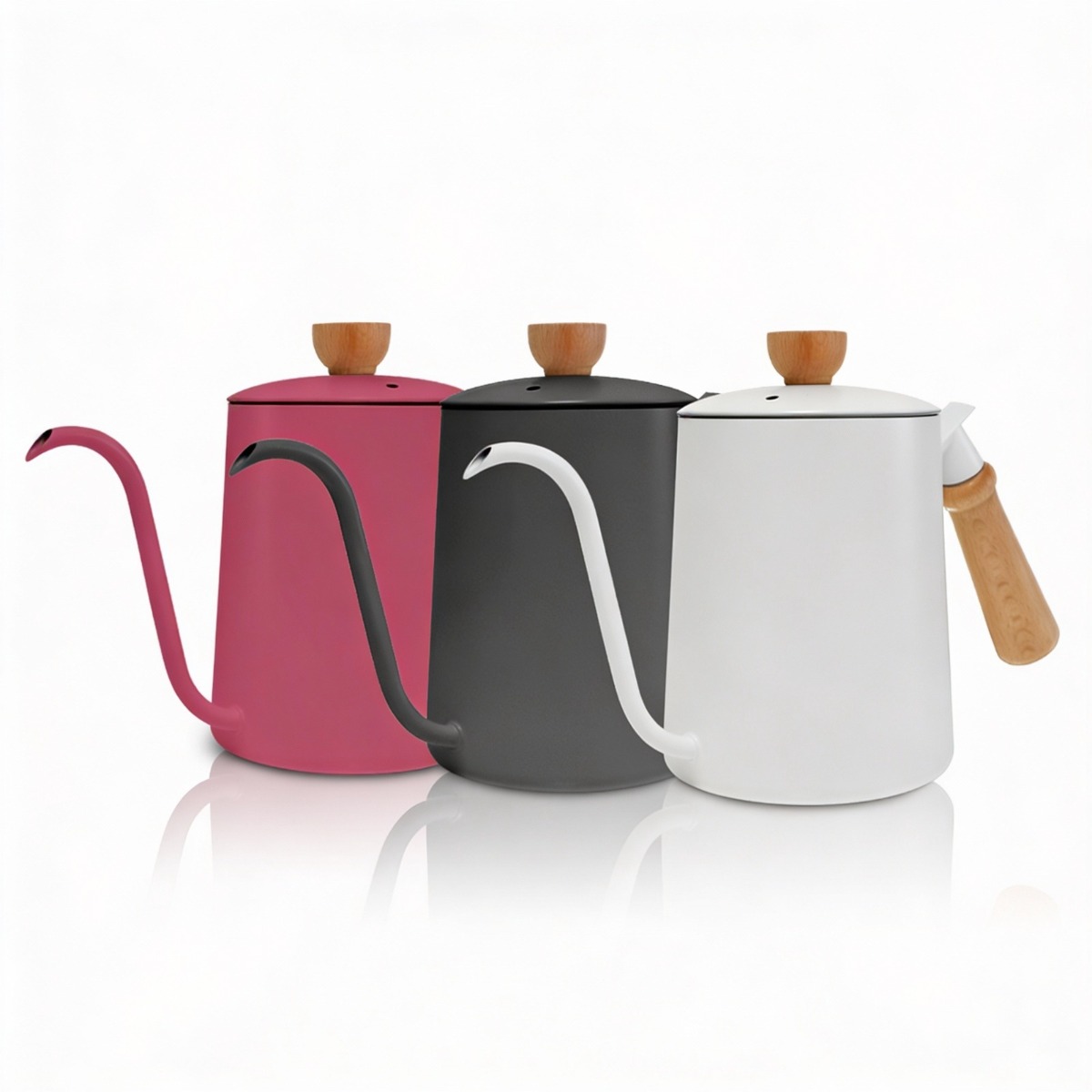 ابريق تقطير احترافي بيد خشبية و مؤشر داخلي من ميبرو 600مل