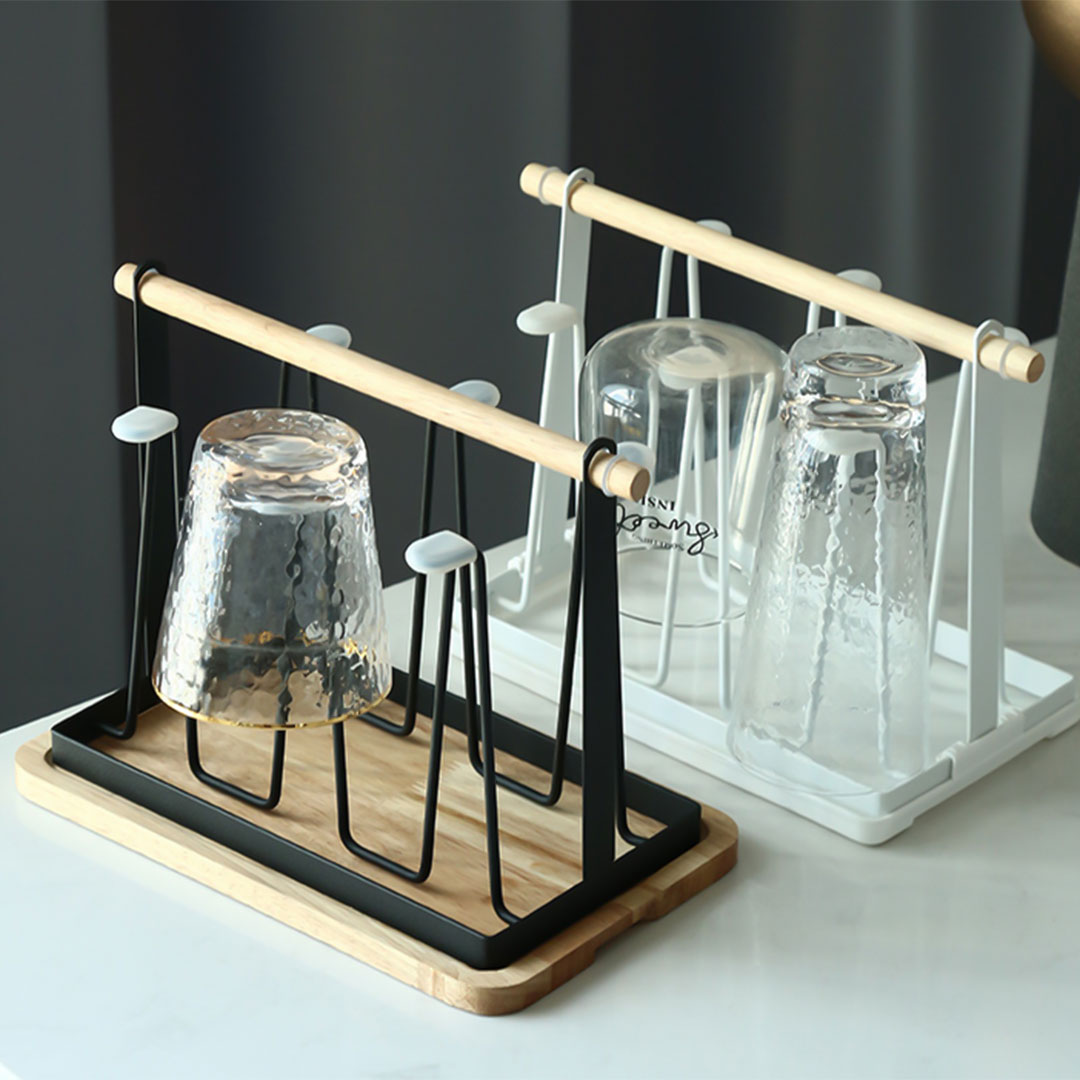 Coffee cup holder 6 cups multi-color 