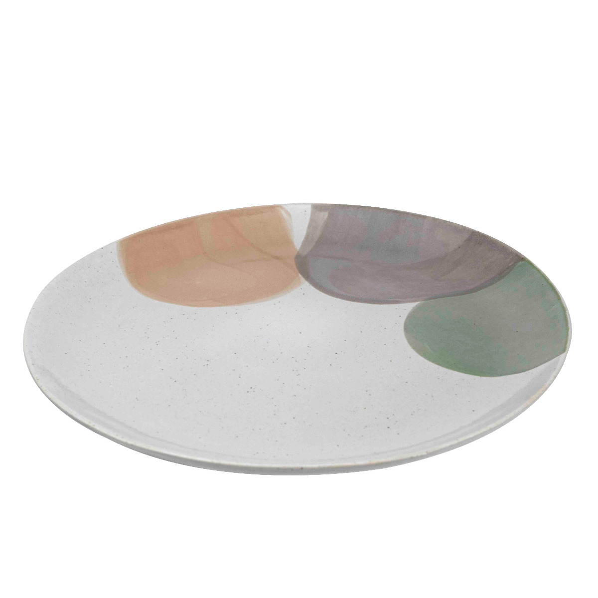 صحن تقديم سيراميك صنع يدوي 26CM-KR011703