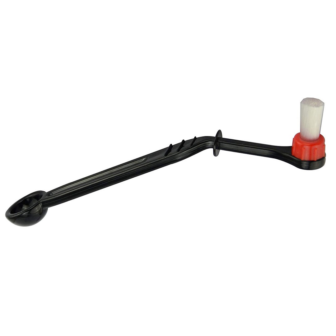 فرشاة تنظيف للقروب هيد مع ملعقة لمادة التنظيف