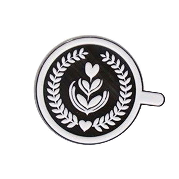 Coffee brooch drawing b-2