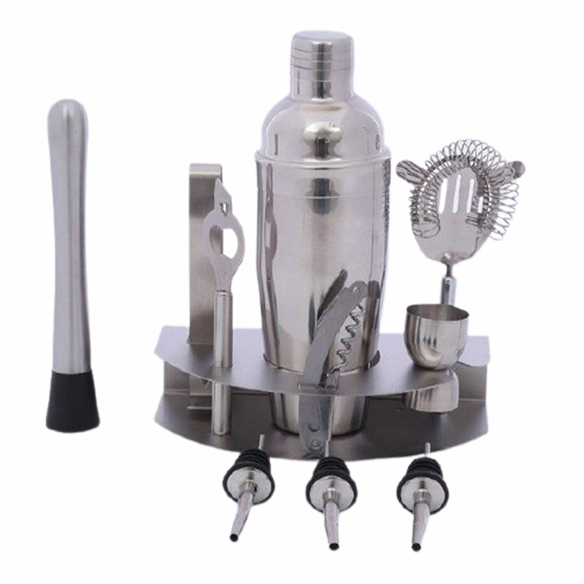 طقم شيكر للقهوة والصوصات مع قاعدة من الستانلس ستيل -KR011638