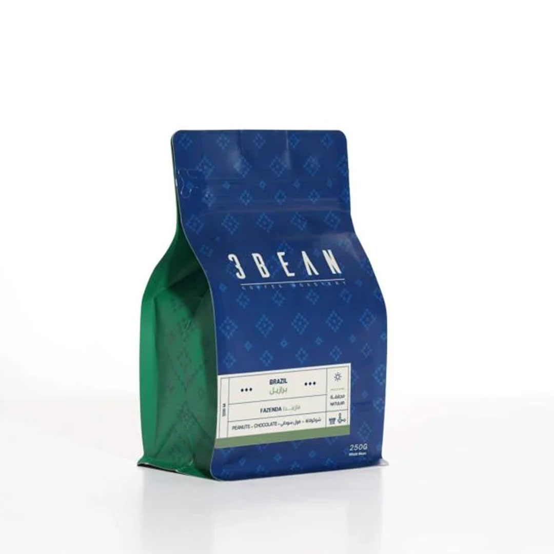 قهوة برازيل فازيندا محمصة Bean3 250 جرام-KR012081