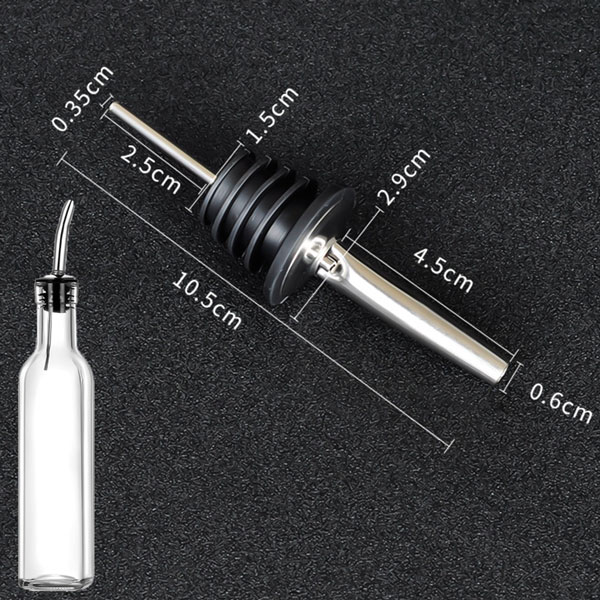 Coffee syrup bottle dispenser tip