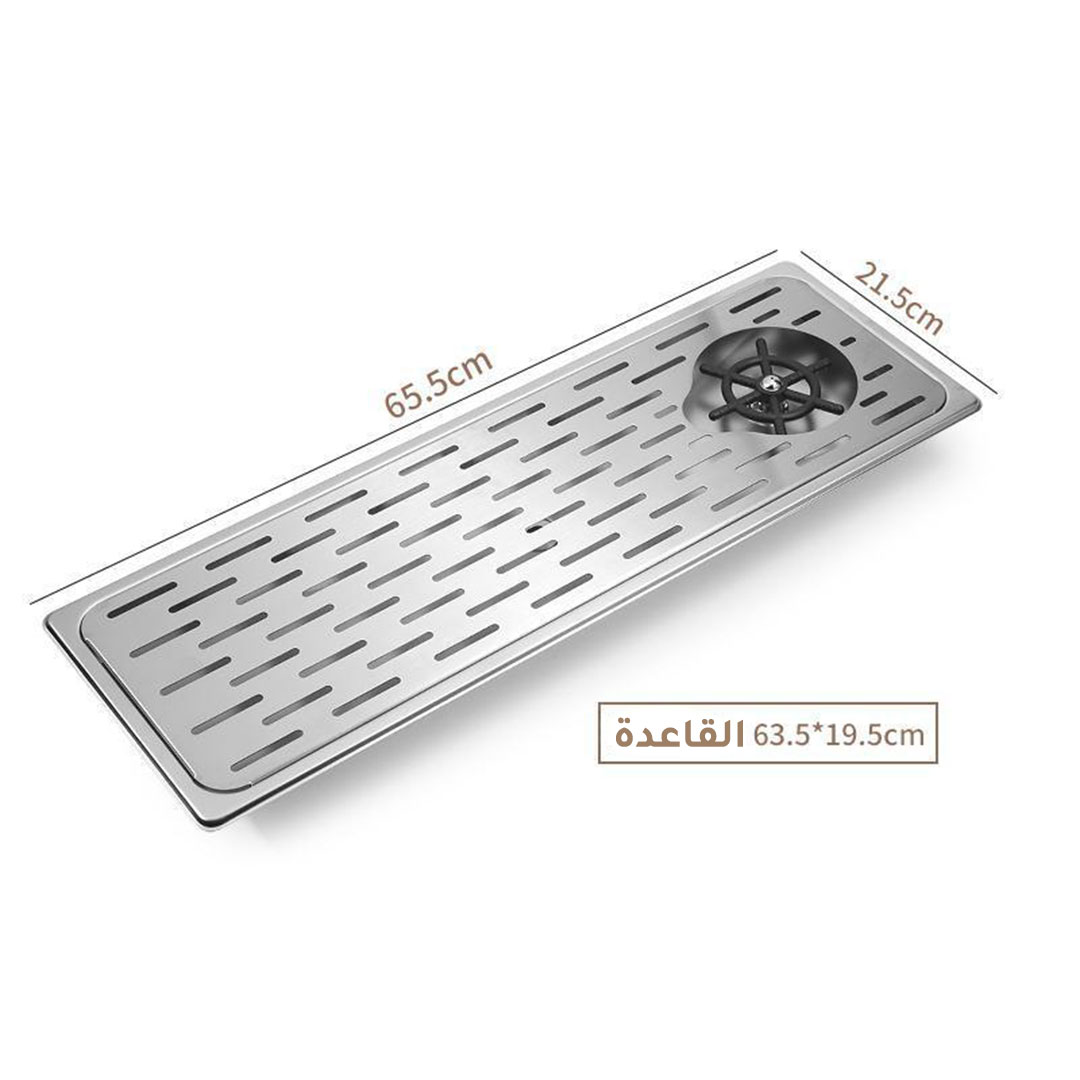 رينزر استانليس ستيل 65x21 سم لون فضي-KR012549