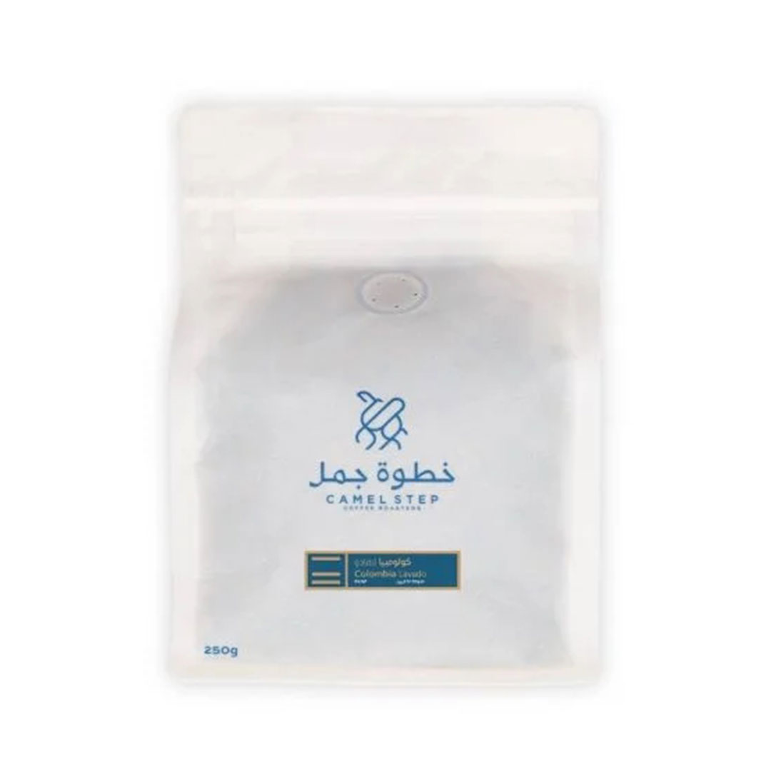  كولومبيا لافادو - منزوعة الكافيين - من خطوة جمل 250 جرام