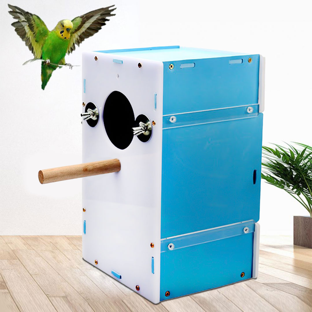 بيت و عش مناسب للطيور من الاكريليك