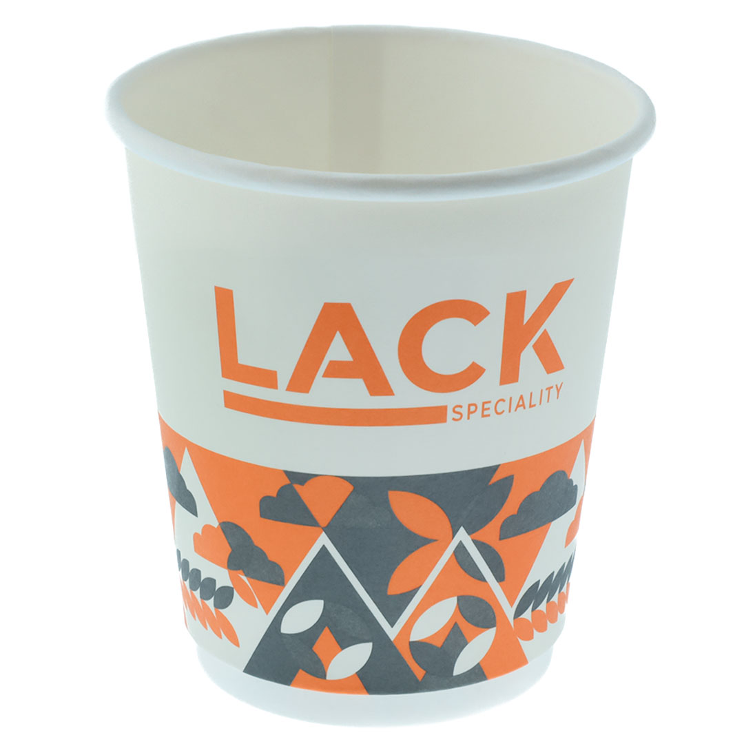 مجموعة من 25 كوب من قهوة لاك مقاس 8  oz