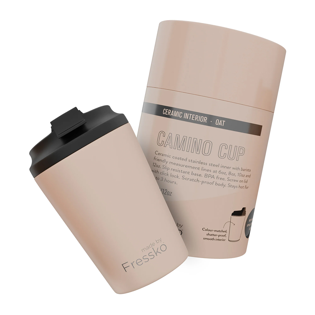 FRESSKO 12oz CEREAMIC INTERIOR CUP CAMINO OAT