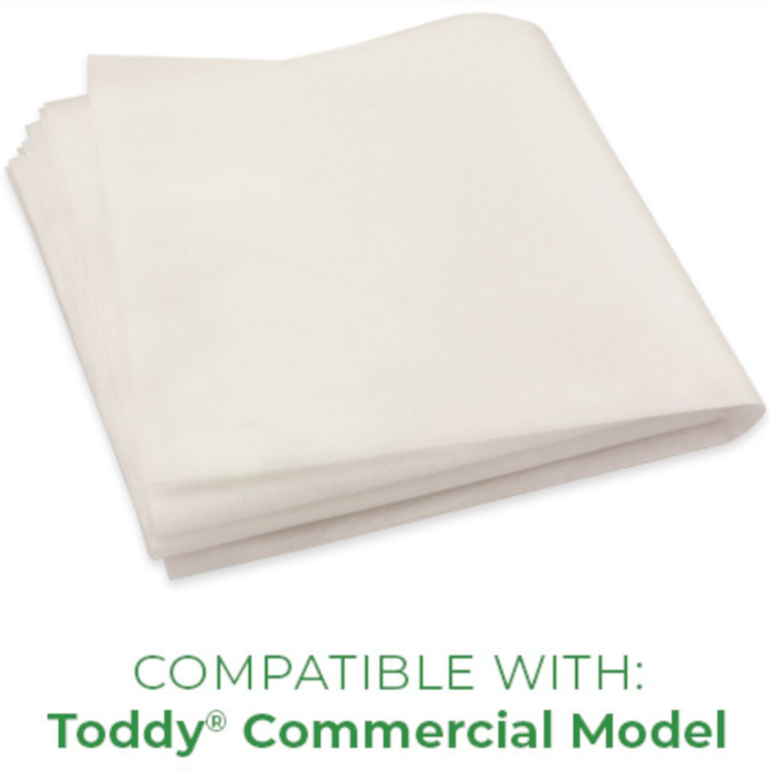 فلاتر تودي الحجم التجاري عدد 50 مع مصفاة | TODDY