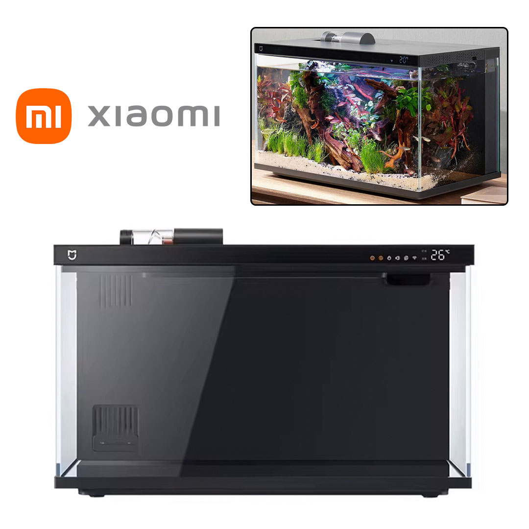 حوض الاسماك الذكي من شاومي ميجا مقاس 29.5x44.6سم و بسعة 20 لتر