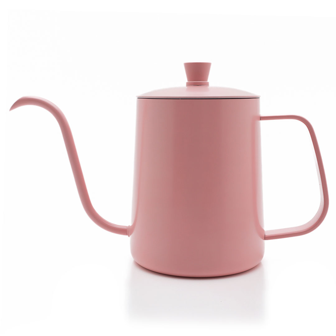 ابريق تقطير القهوة سعة 600مل لون زهري 