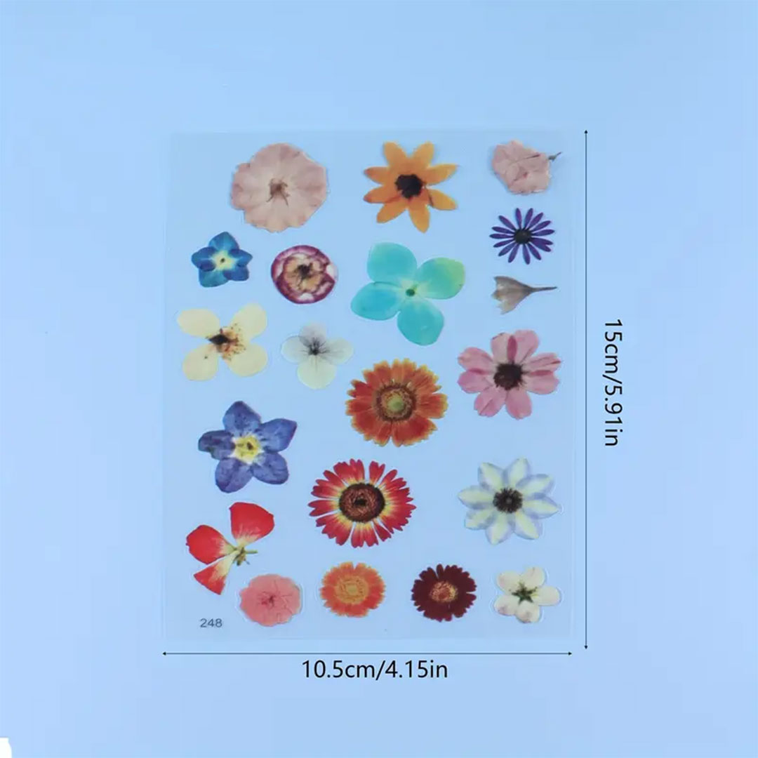 Stickers for resin - candle - and craft J-2538