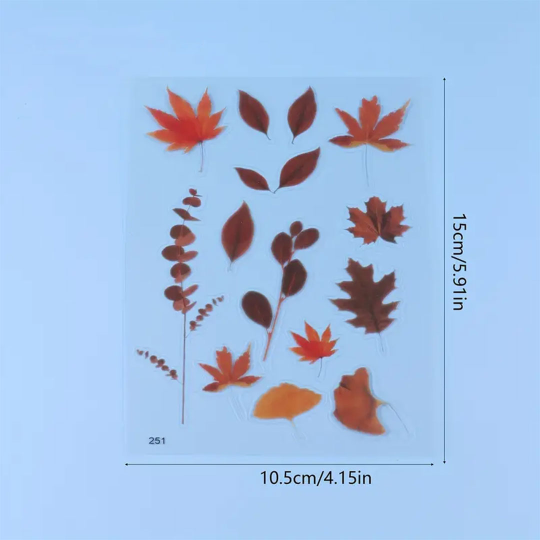 Stickers for resin - candle - and craft J-2537