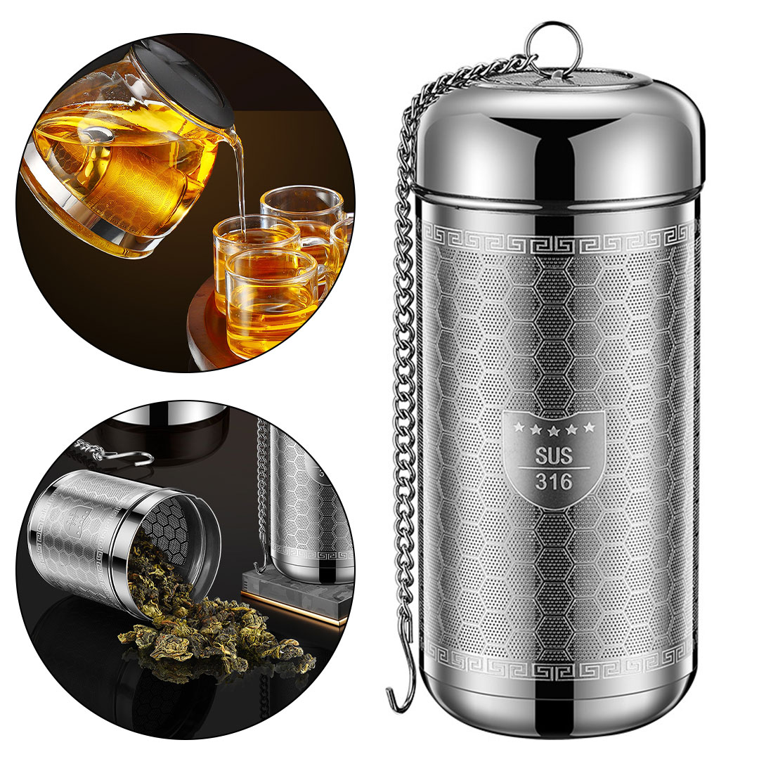 Coffee and tea stainless steel soaking strainer J-2820