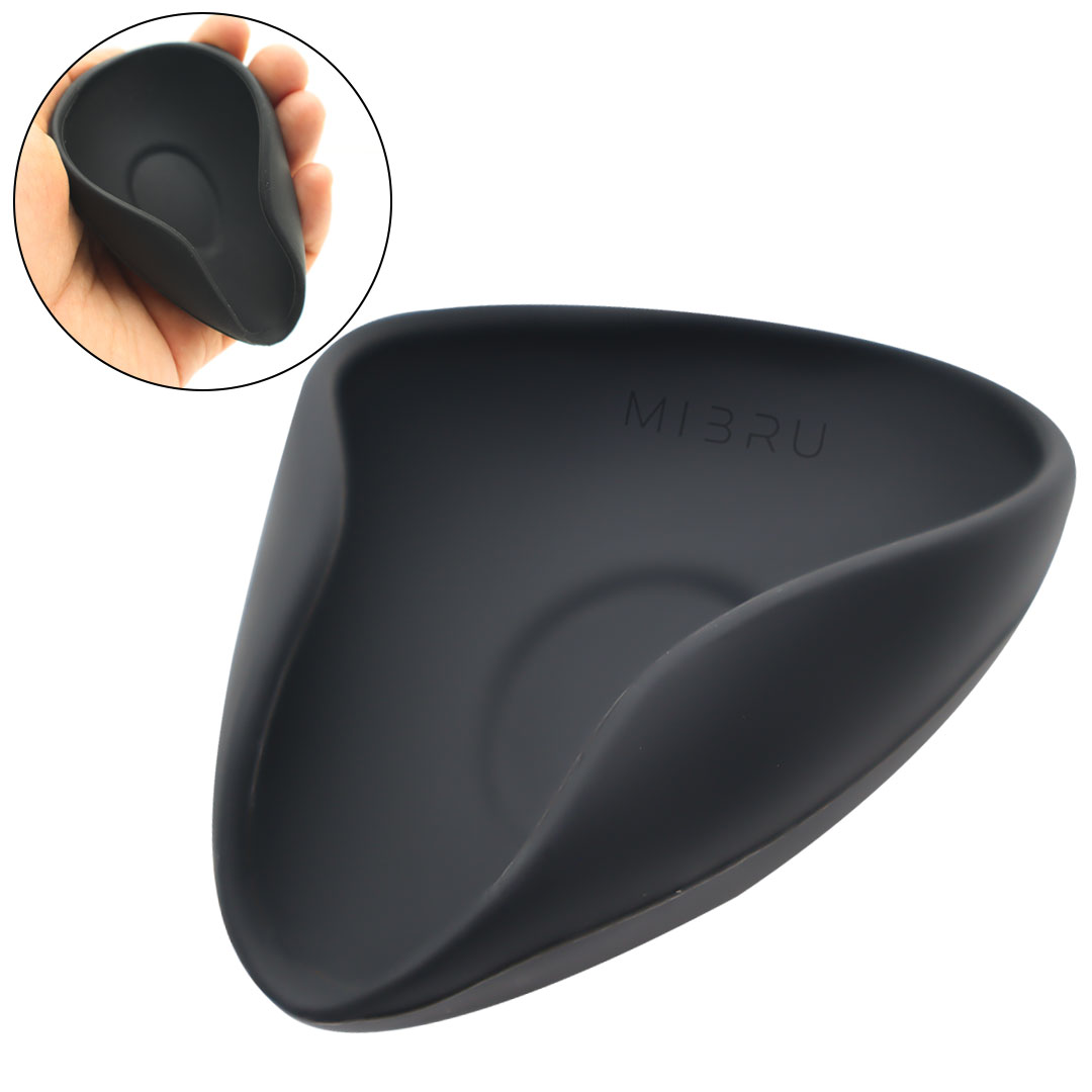 Coffee bean plate rubber