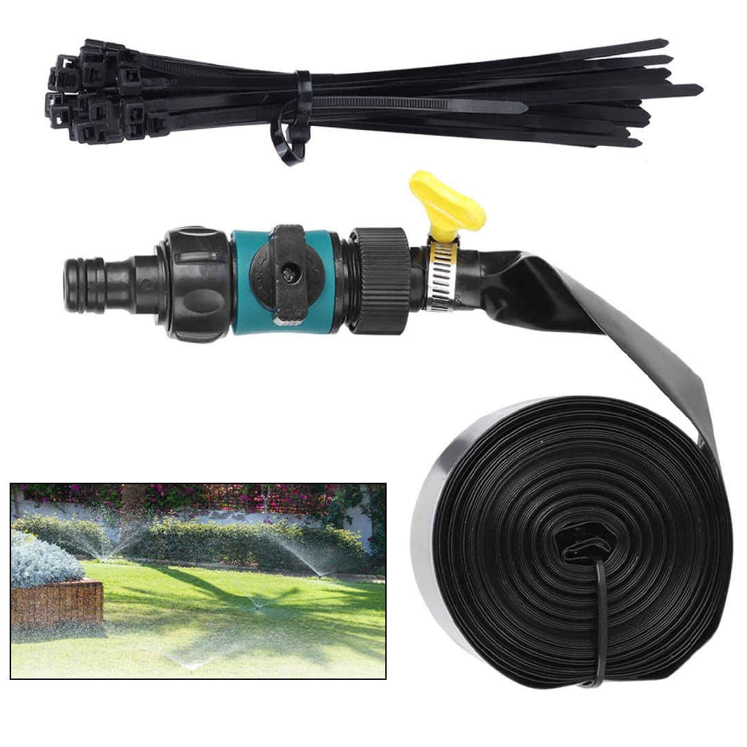 لي رش الماء للري و اللعب