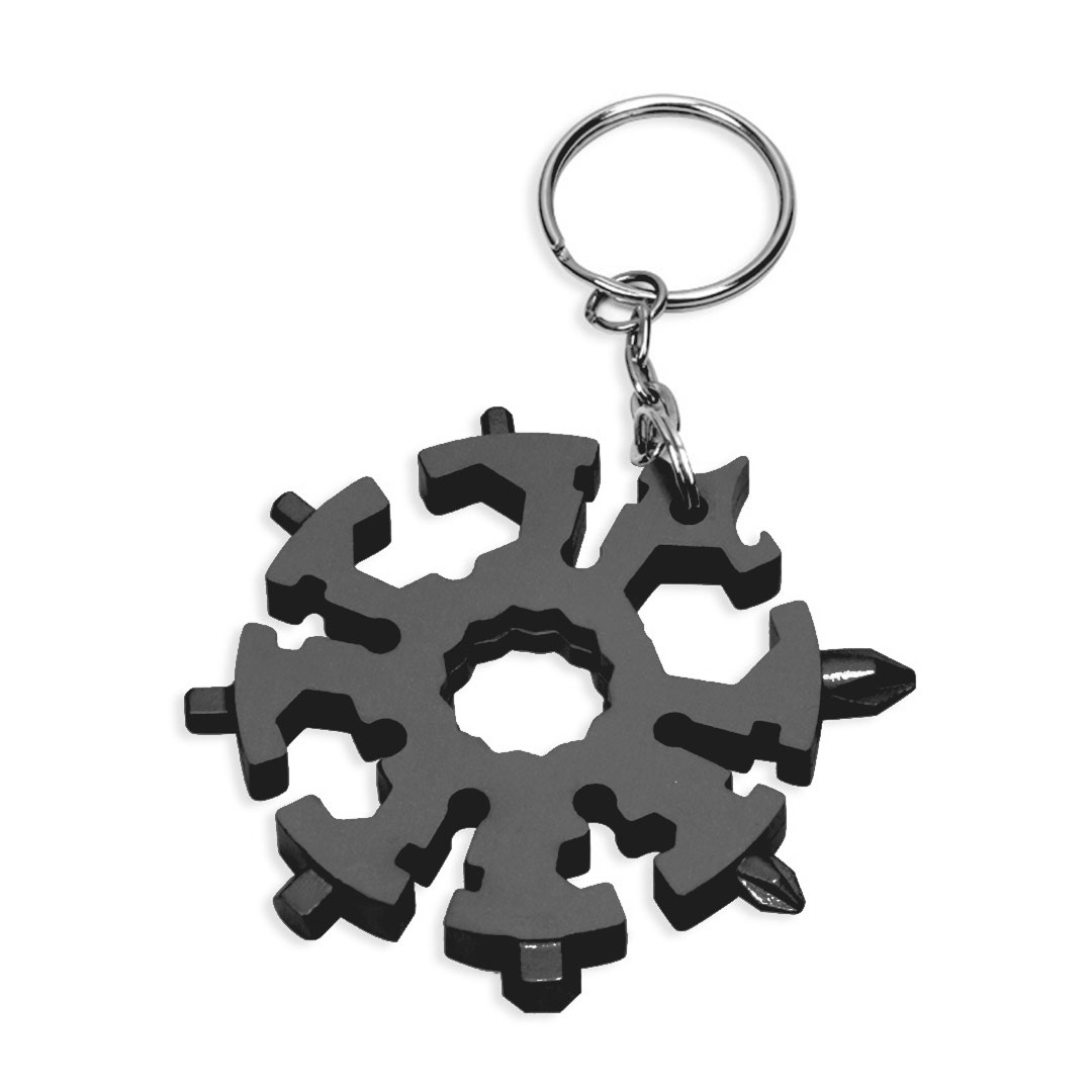 Multi-tool star keychain K-309