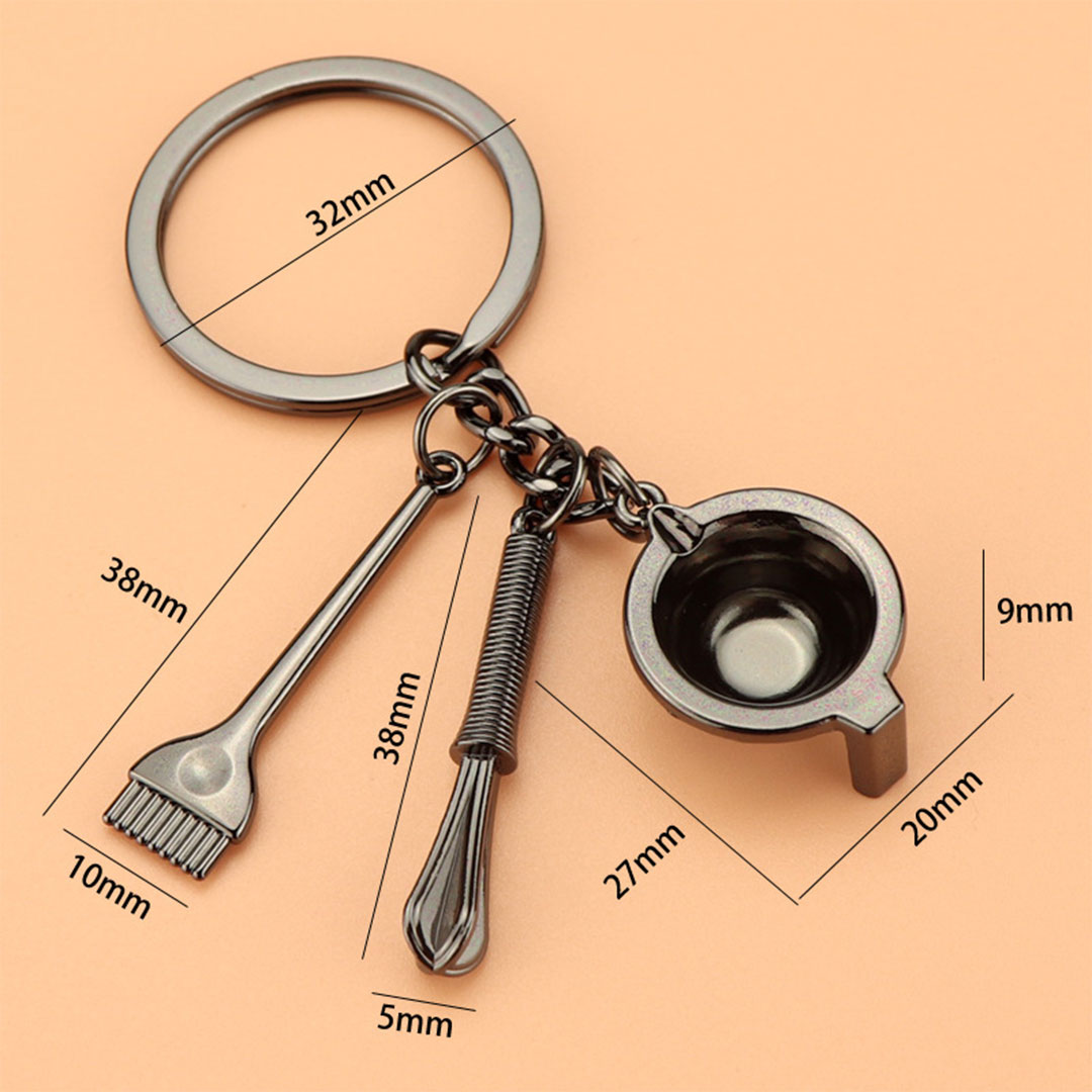 Keychain hair dyeing equipment k-293