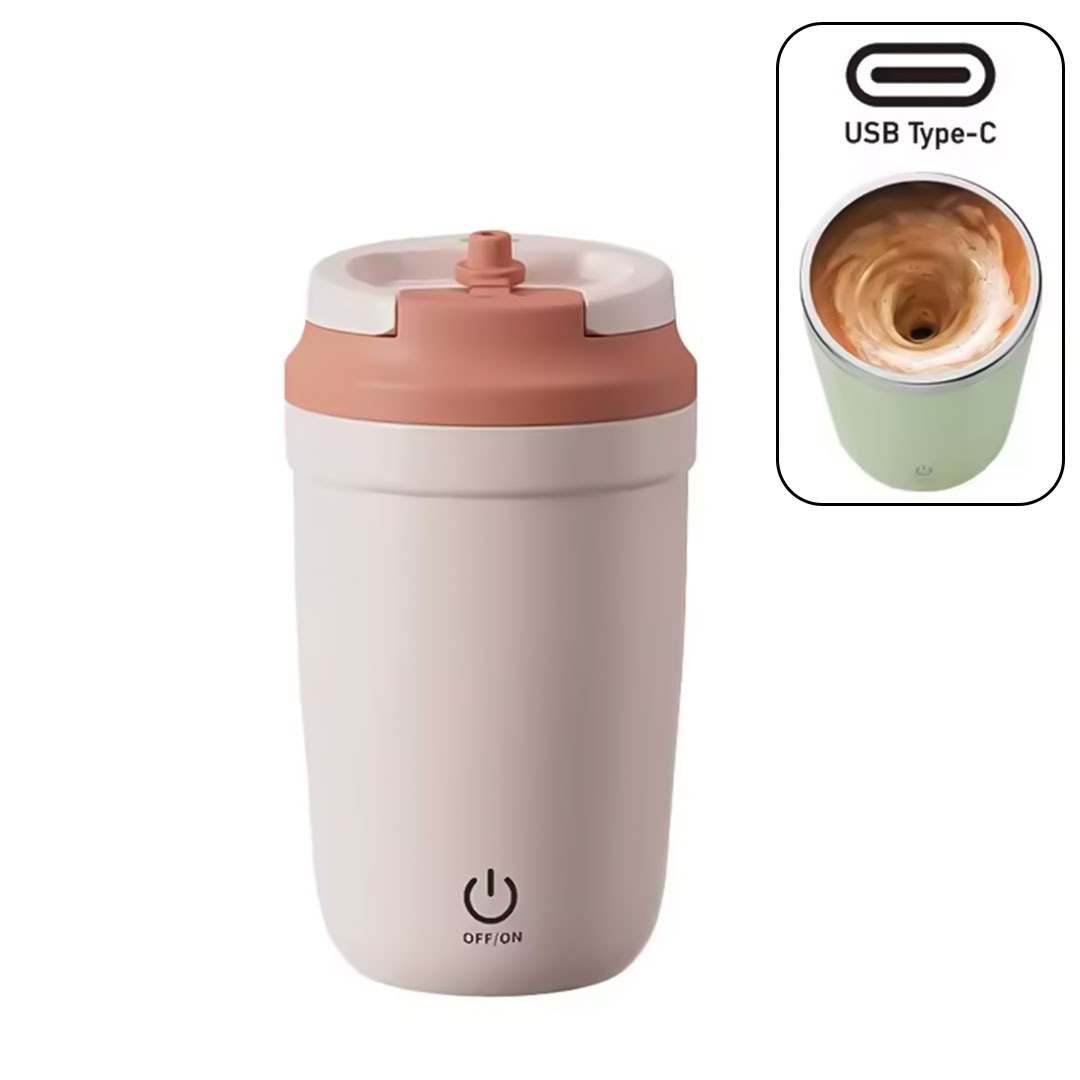 vacuum thermos cup 350ml Pink K-1921