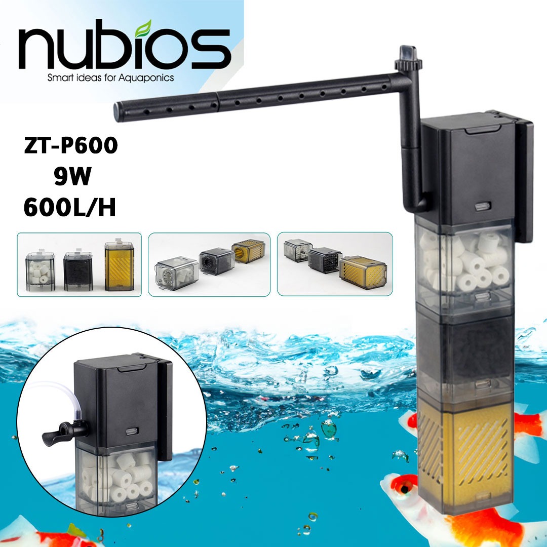 فلتر غطاس لاحواض اسماك الزينة 9 وات