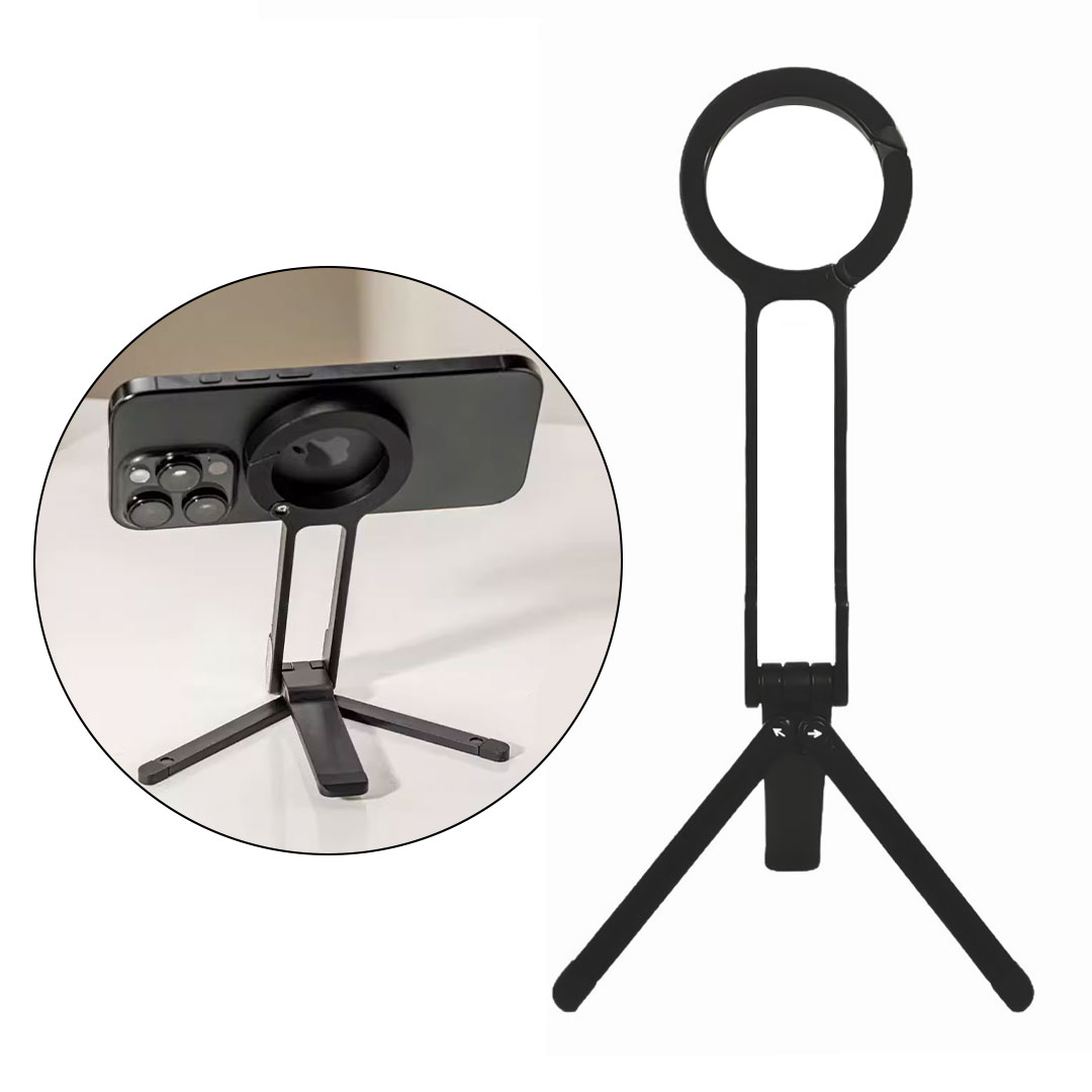 Multifunctional retractable mobile phone holder