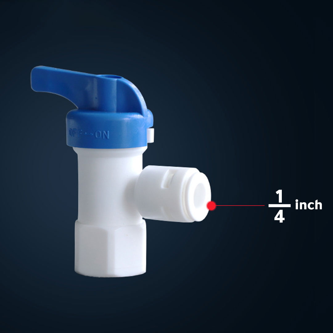 Water tube connector adapter tank valve 1/4 inch H-427