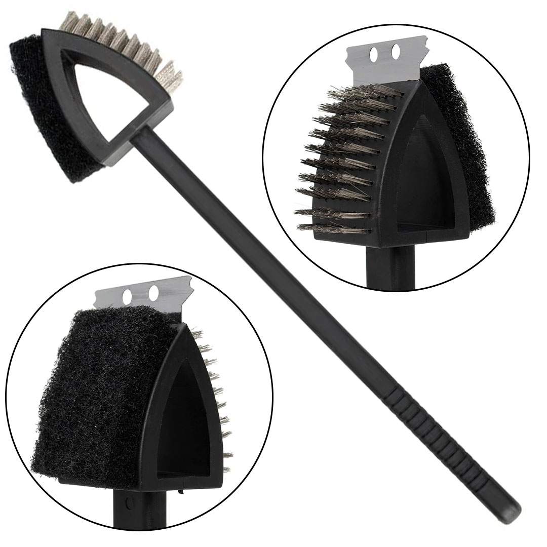 JY-616N Grill Cleaning Brush with Handle