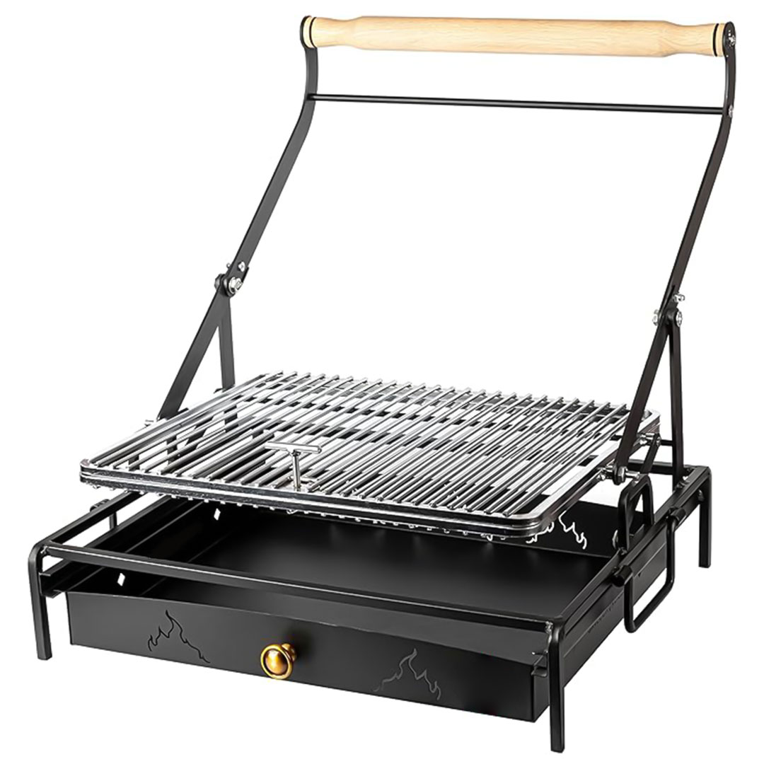 6017 Manual Turning Charcoal Grill