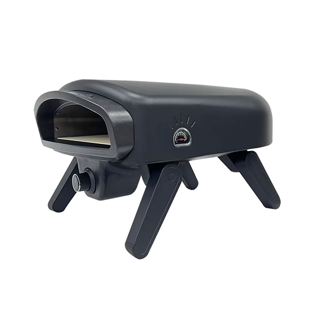 SZL Napoli-Style Pizza Oven with Round Stone – black  Color